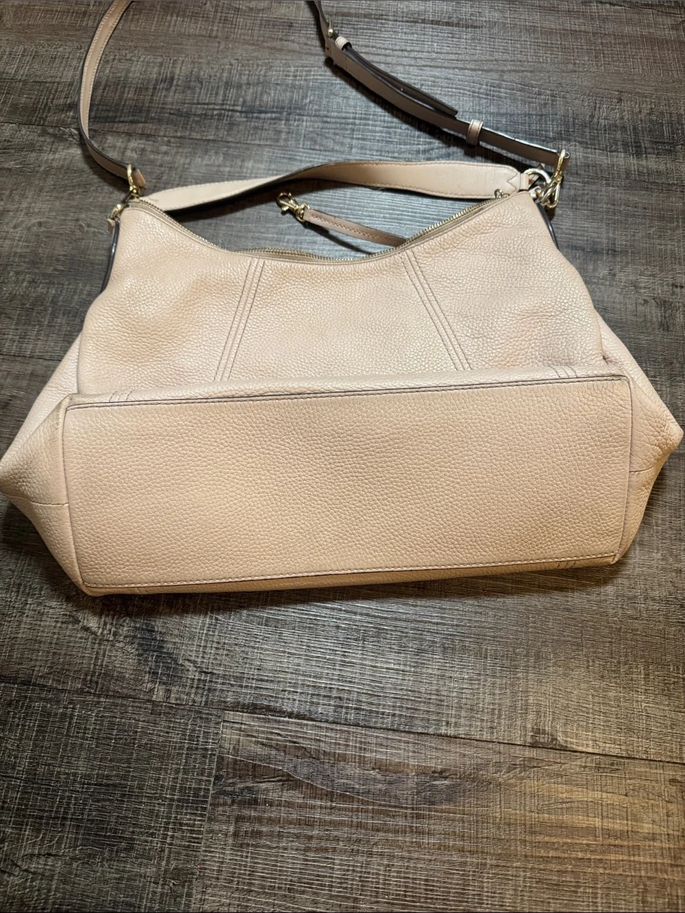 Michael Kors Sienna Large Pebbled Leather Convertible Shoulder Bag